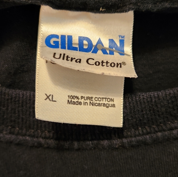 Kansas City Poker Run III, short sleeve, black Graphic Tee, pre-owned - Picture 5 of 5